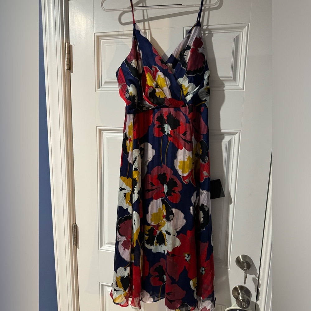 Lulus floral midi dress